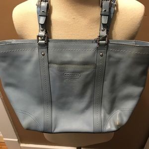 Coach tote style purse
